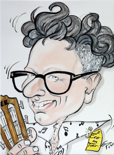 Karikatur Eco Klippel